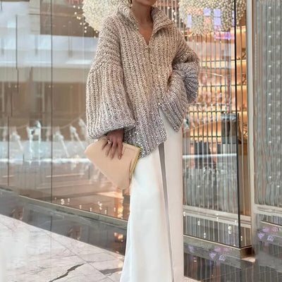 JULIA knitted cardigan.