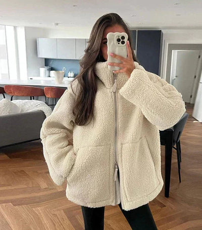 Cozy Cotton Teddy Jacket